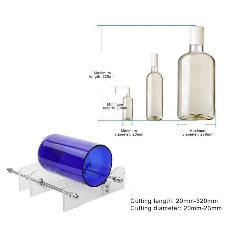 ZM281200 Acrylic DIY Bottle Cutting Tool Professional Glass Knife