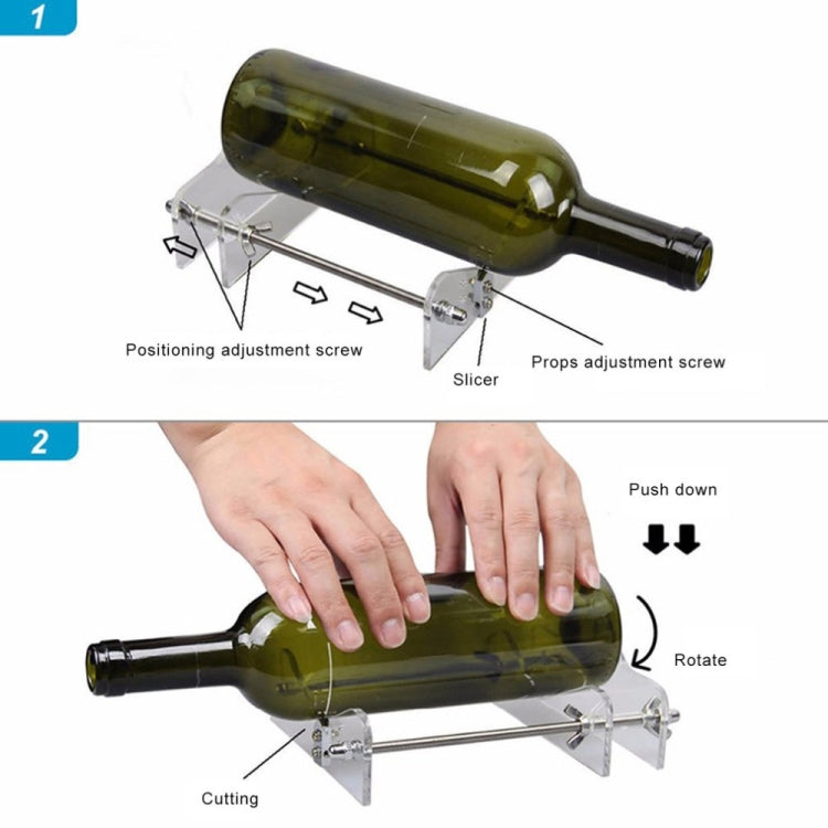 ZM281200 Acrylic DIY Bottle Cutting Tool Professional Glass Knife