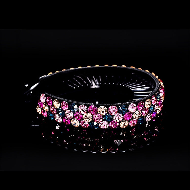 Meatball Hair Accessories Women Hair Claws Headwear Rhinestone Flower Hairpin Bird Nest Type Twist Clip