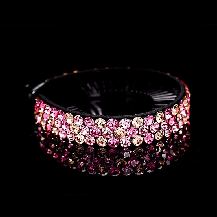Meatball Hair Accessories Women Hair Claws Headwear Rhinestone Flower Hairpin Bird Nest Type Twist Clip