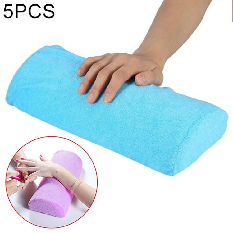 5 PCS Soft Hand Rests Washable Hand Cushion Sponge Pillow Holder Arm Rests Nail Art Manicure Hand Pillow Cushion