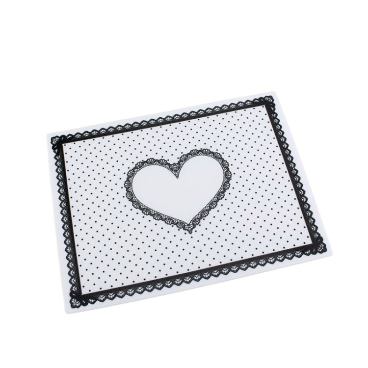 Nail Art Salon Manicure Silicone Pillow Hand Holder Cushion Lace Table Washable Foldable Mat