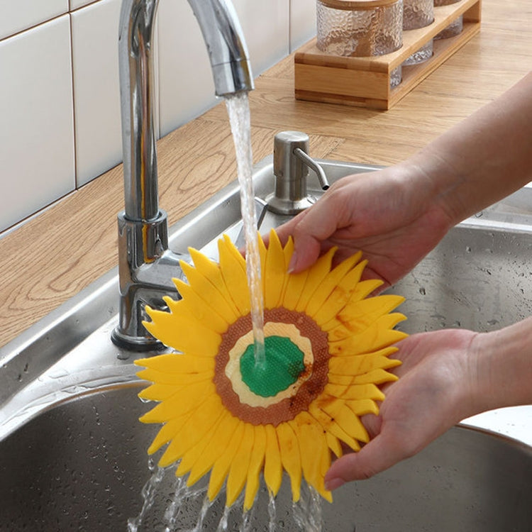 Creative Sunflower Shape Silicone Dining Table Tea Cup Pad Heat-Resistant Anti-scald Vegetable Mat Insulation Mat