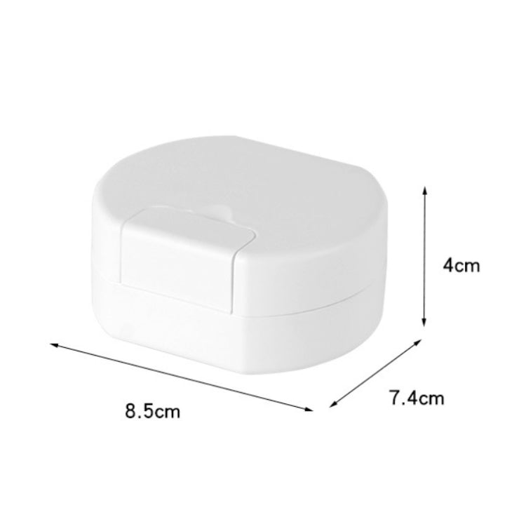 6 PCS Travel Portable Soap Box Household Soap Storage Box With Lid