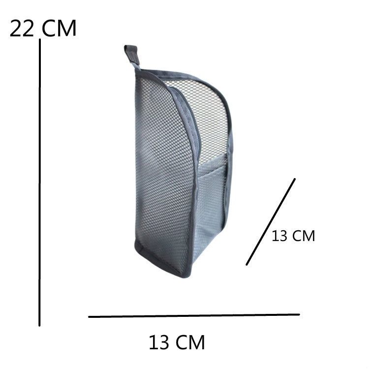 Travel Toiletries Storage Bag Cosmetic Brush Waterproof Handbag Random Colour