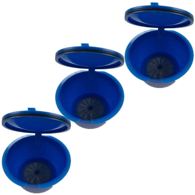 3 PCS Coffee Machine Universal Capsule Cup Over-treatment Cup Coffee Filter