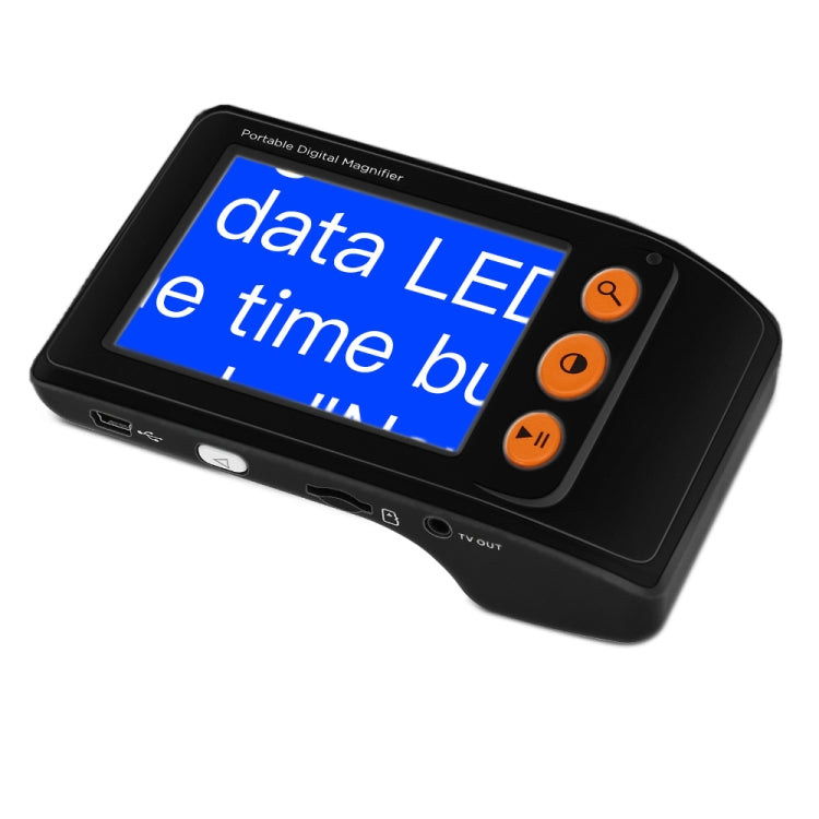 3.5 Inch 2X-25X High-Definition Handheld  Magnifying Glass Electronic Vision Aid