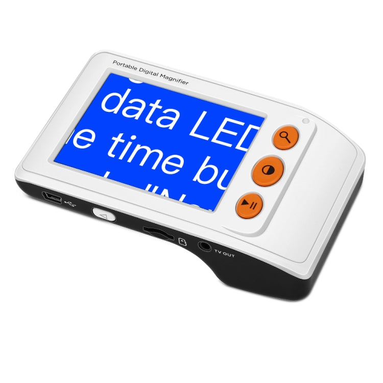 3.5 Inch 2X-25X High-Definition Handheld  Magnifying Glass Electronic Vision Aid