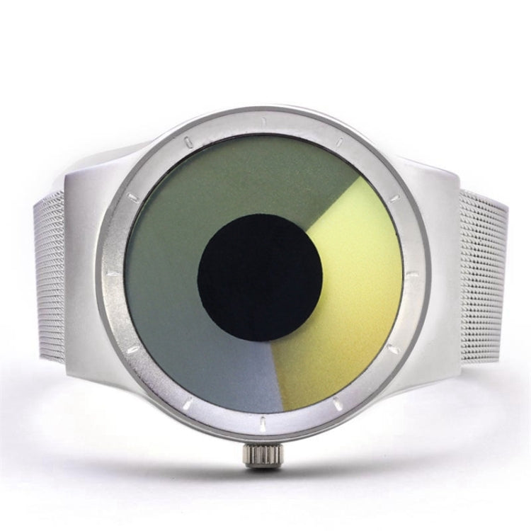 2 PCS Creative Swirl Design Luminous Watch withouPointer