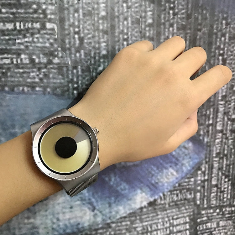 2 PCS Creative Swirl Design Luminous Watch withouPointer