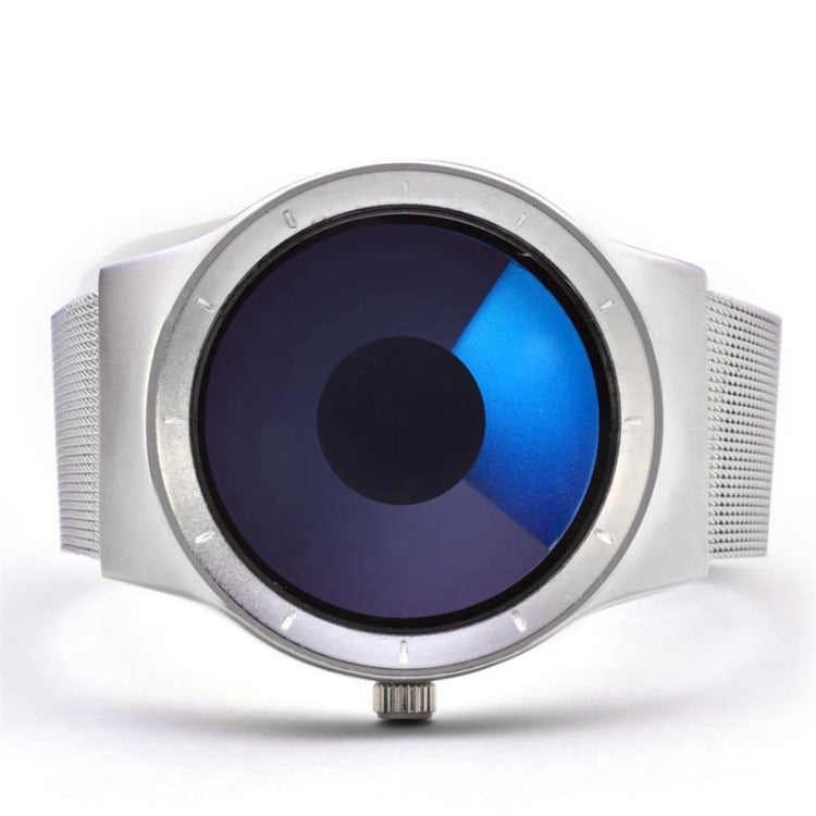 2 PCS Creative Swirl Design Luminous Watch withouPointer