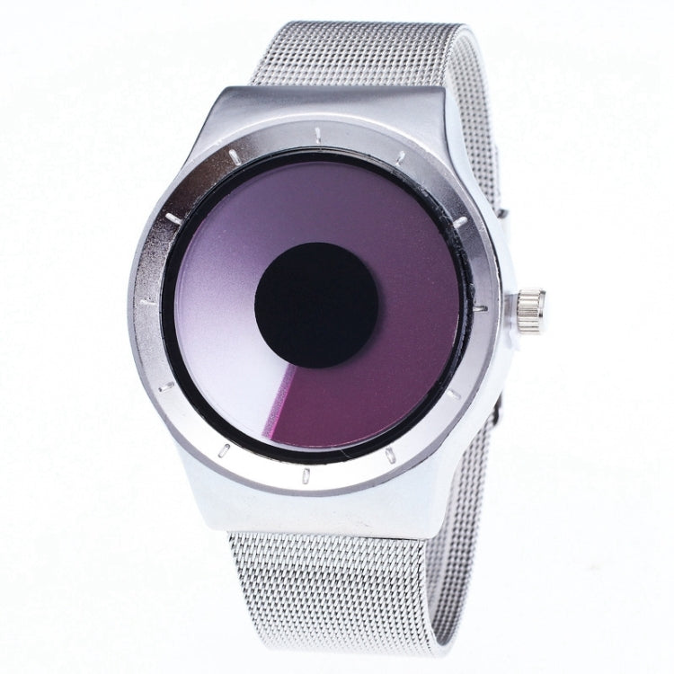 2 PCS Creative Swirl Design Luminous Watch withouPointer