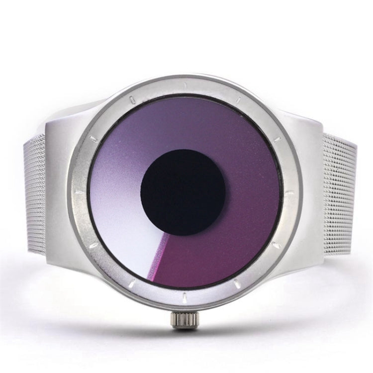 2 PCS Creative Swirl Design Luminous Watch withouPointer