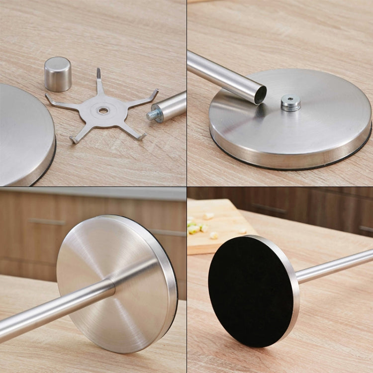 Stainless Steel Kitchenware Storage Rack Hook Spatula Shelf
