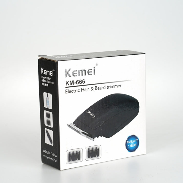 Kemei Electric Hair Clipper Mini Hair Trimmer Cutting Machine(Silver white)