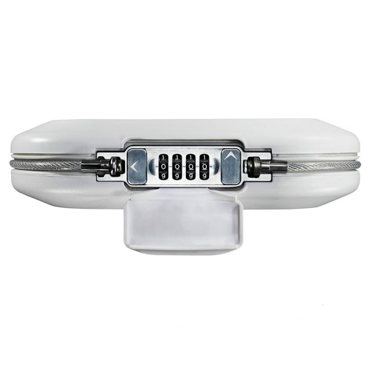 Portable Mini Safe Password Storage Box  with Flexible Steel Handle