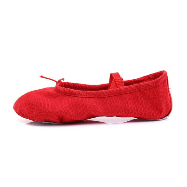Adult Children Soft Bottom Cloth Cat Claw Shoes Dance Shoes Yoga Shoes, One Pair, Size:38 Yards