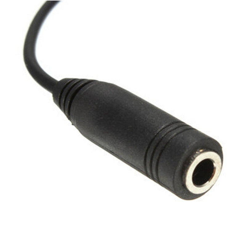 10 PCS 2.5mm Male Plug To 3.5mm Female Jack AUX Audio TRS Adapter Cable for MP3 MP4 Phone