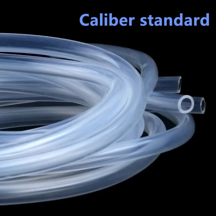 Food Grade Transparent Silicone Rubber Hose Out Diameter Flexible Silicone Tube, Specification:5x10mm(1m)