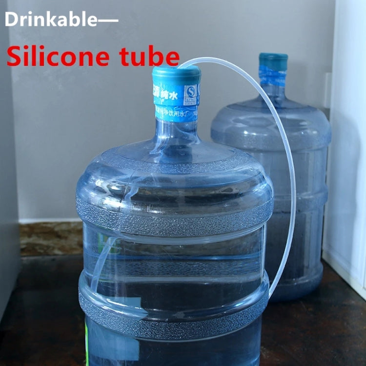 Food Grade Transparent Silicone Rubber Hose Out Diameter Flexible Silicone Tube, Specification:5x10mm(1m)