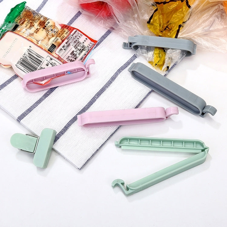 12 PCS Bag Clips Snack Food Storage Bag Sealer Kitchen Tool accessories Mini Vacuum Sealer Clamp Food Clip