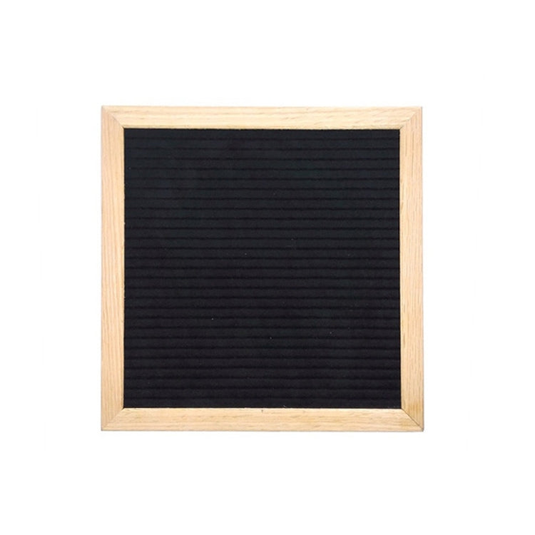 10 inch x 10 inch Handmade Wooden Felt Letters Message Board Photo Frame Photo Props