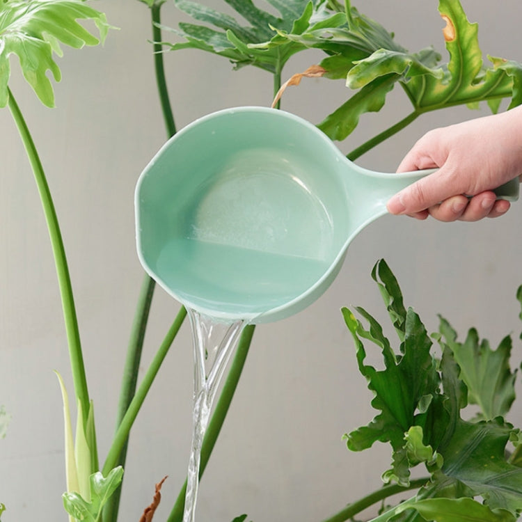 8 PCS Thickened Long Handle Water Scoop Household Washing Vegetable Spoon Random Color Delivery