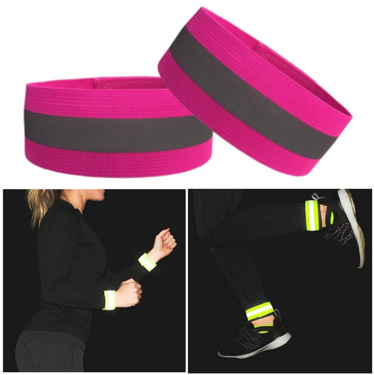 Reflective Band High Visibility Elastic Wristbands Outdoor Sports Running Cycling Night WarningWrist Band