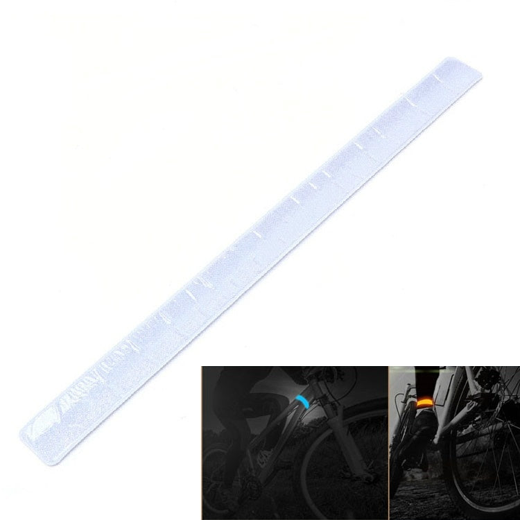 4 PCS Bike Bicycle Cycling Band Arm Leg Pant Reflective Strap Belt Safety Reflector