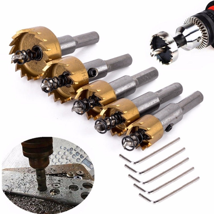 High-Speed Steel Sawtooth Hole Opener, Style:High-Speed Steel Hole Punch