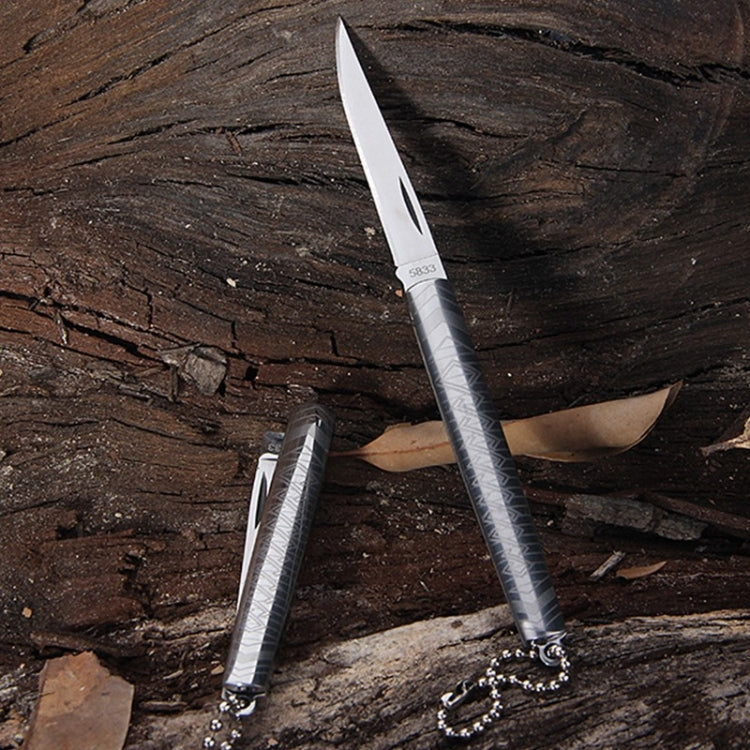 Multifunction Folding Knife Stainless Steel Craft Travel Portable Mini Knife