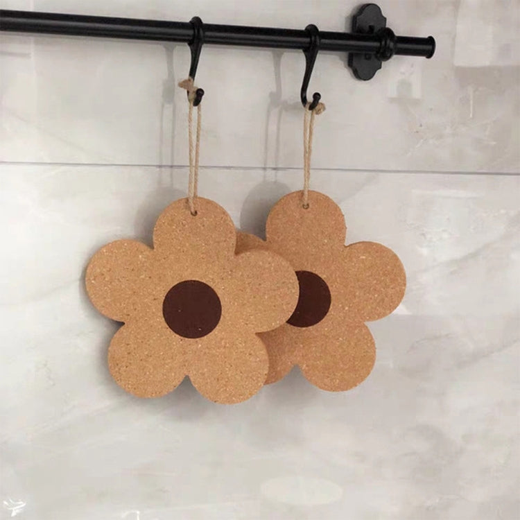 2 PCS Household Heat-insulated Hanging Flower Insulation Pad Table Mat Coasters, Size:S
