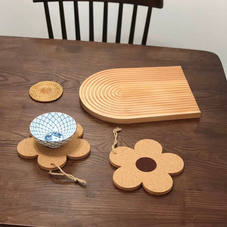 2 PCS Household Heat-insulated Hanging Flower Insulation Pad Table Mat Coasters, Size:S