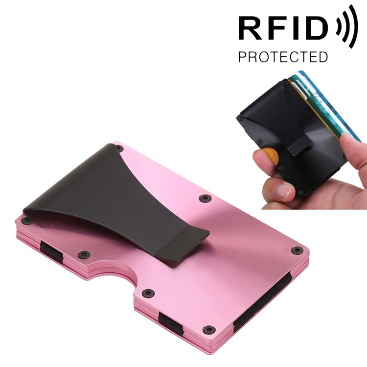 2 PCS X-11D Ultra-thin Business Card Holder Aluminum Credit card Metal Anti-magnetic Wallet