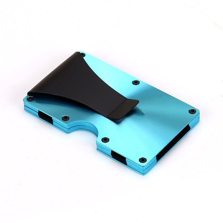 2 PCS X-11D Ultra-thin Business Card Holder Aluminum Credit card Metal Anti-magnetic Wallet