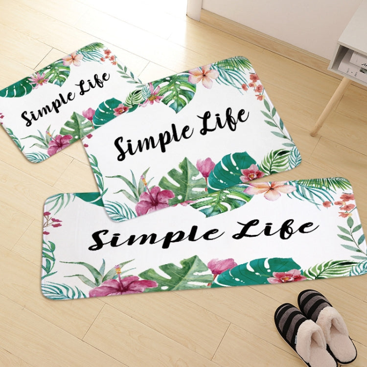 Absorbent Non-Slip Door Mat For Bedroom & Bathroom, Size:40x60cm