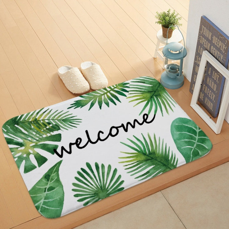 Absorbent Non-Slip Door Mat For Bedroom & Bathroom, Size:40x60cm