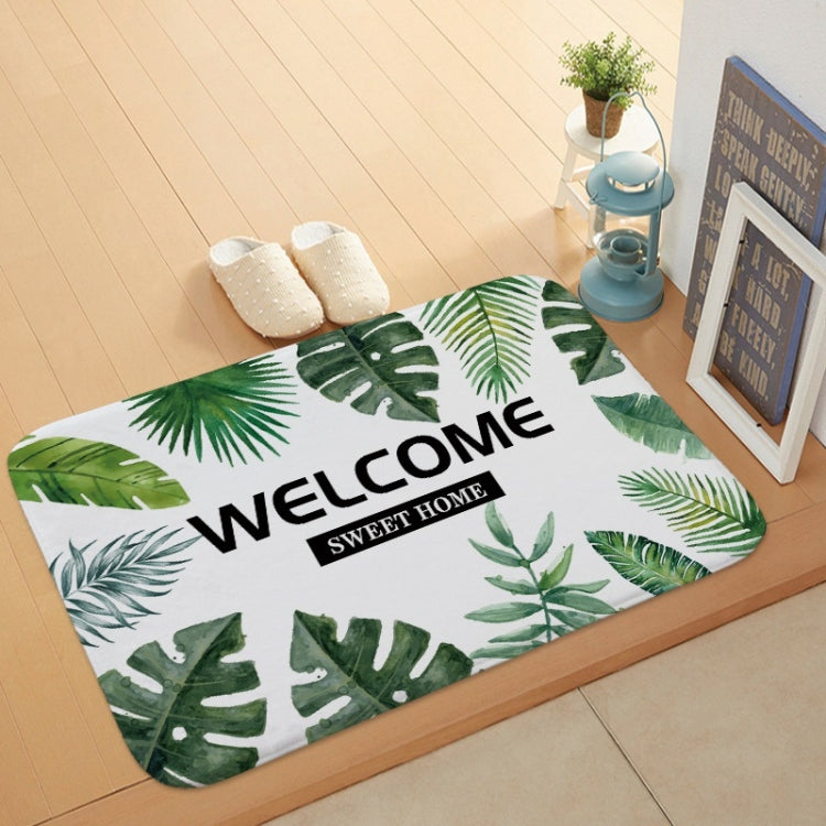 Absorbent Non-Slip Door Mat For Bedroom & Bathroom, Size:40x60cm