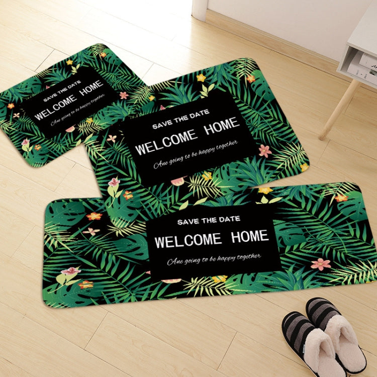 Absorbent Non-Slip Door Mat For Bedroom & Bathroom, Size:50x80cm