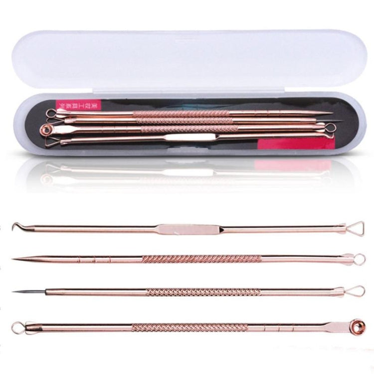 4 in 1 Set Pimple Blemish Blackhead Acne Extractor Remover Tool Needles