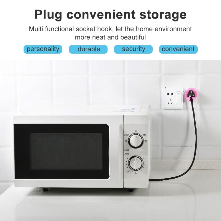 2 Sets Home Creative Design Family Powerful Hooks, Random Color Delivery