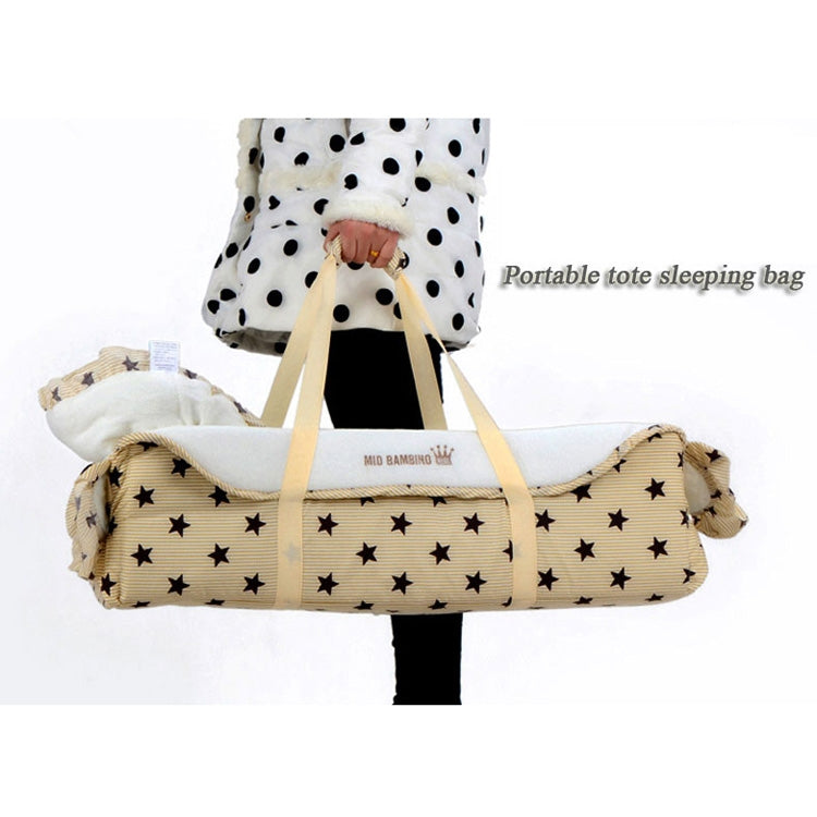 Newborn Baby Portable Sleeping Basket with Mosquito Net