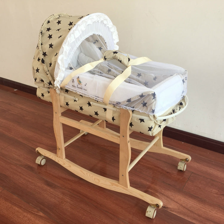 Newborn Baby Portable Sleeping Basket with Mosquito Net