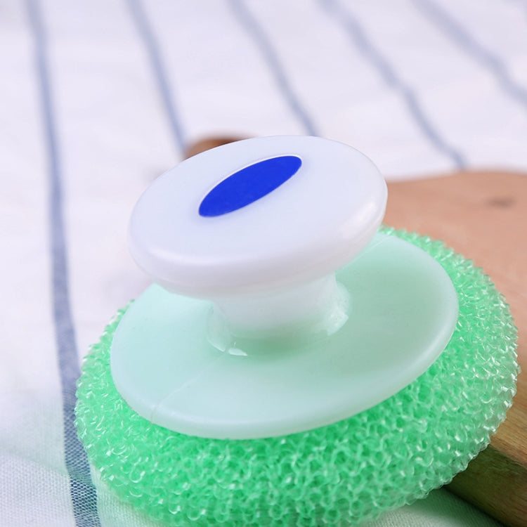 Fashion Round Handle Brush Mesh Cleaning Tools(Random Colorï¼‰