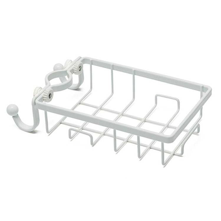 Faucet Rack Kitchen Rag Storage Drain Box Bathroom Bath Soap Cosmetic Storage Shelf Sink Hanging Basket
