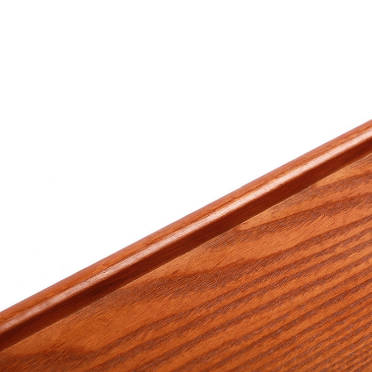 Rectangular Solid Wood Dinner Plate Water Cup Storage Tray Fruit Dessert Plate