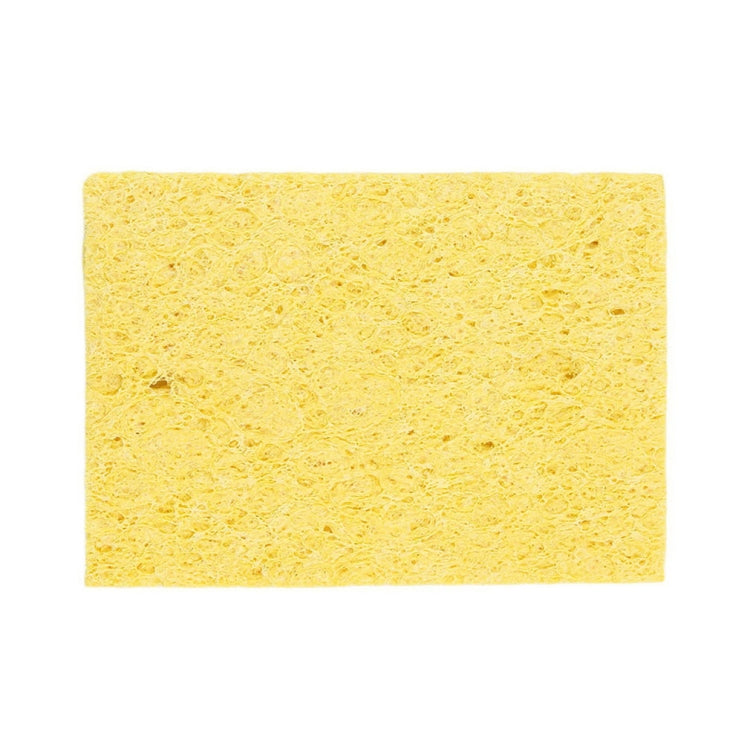 10 PCS High Temperature Resistant Soldering Iron Solder Tip Welding Cleaning Sponge Yellow Heatstable Cleaning Sponge