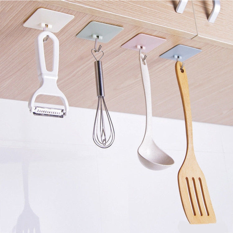 5 PCS Square Nail-Free Strong Adhesive No-Trace Hook