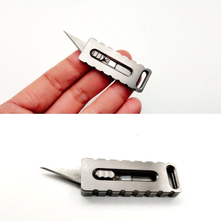 Titanium Alloy Multifunctional Pocket Knife Folding Knife Letter Opener Outdoor Survival Tool Knife(Knife)