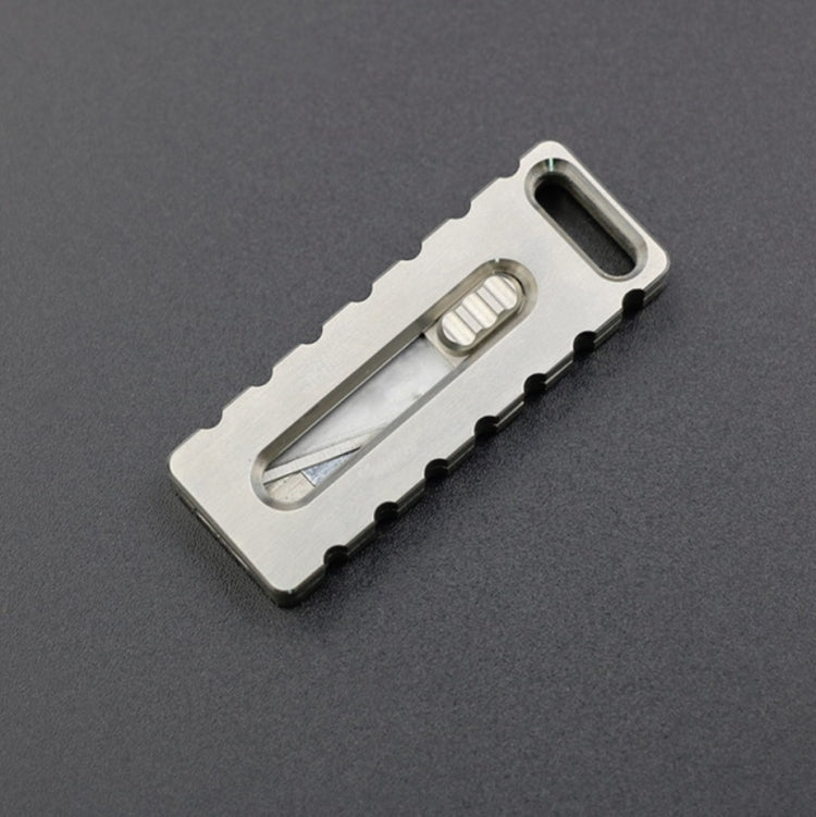 Titanium Alloy Multifunctional Pocket Knife Folding Knife Letter Opener Outdoor Survival Tool Knife(Knife)